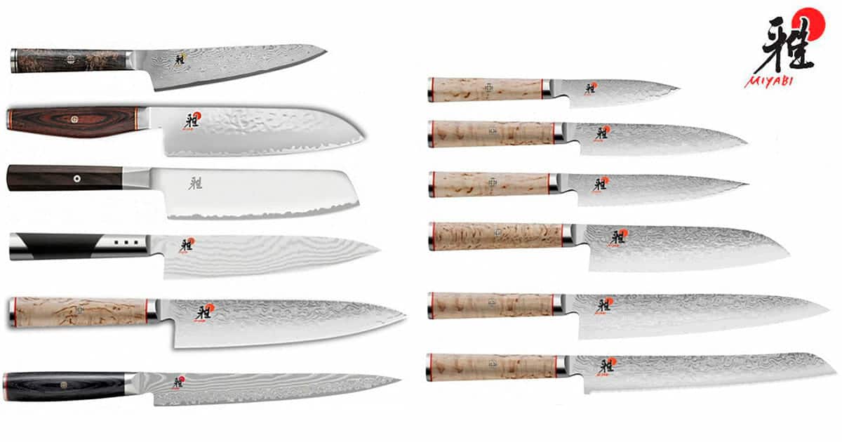 Knife Set,FULLHI 14pcs Japanese Knife Set, Premium German
