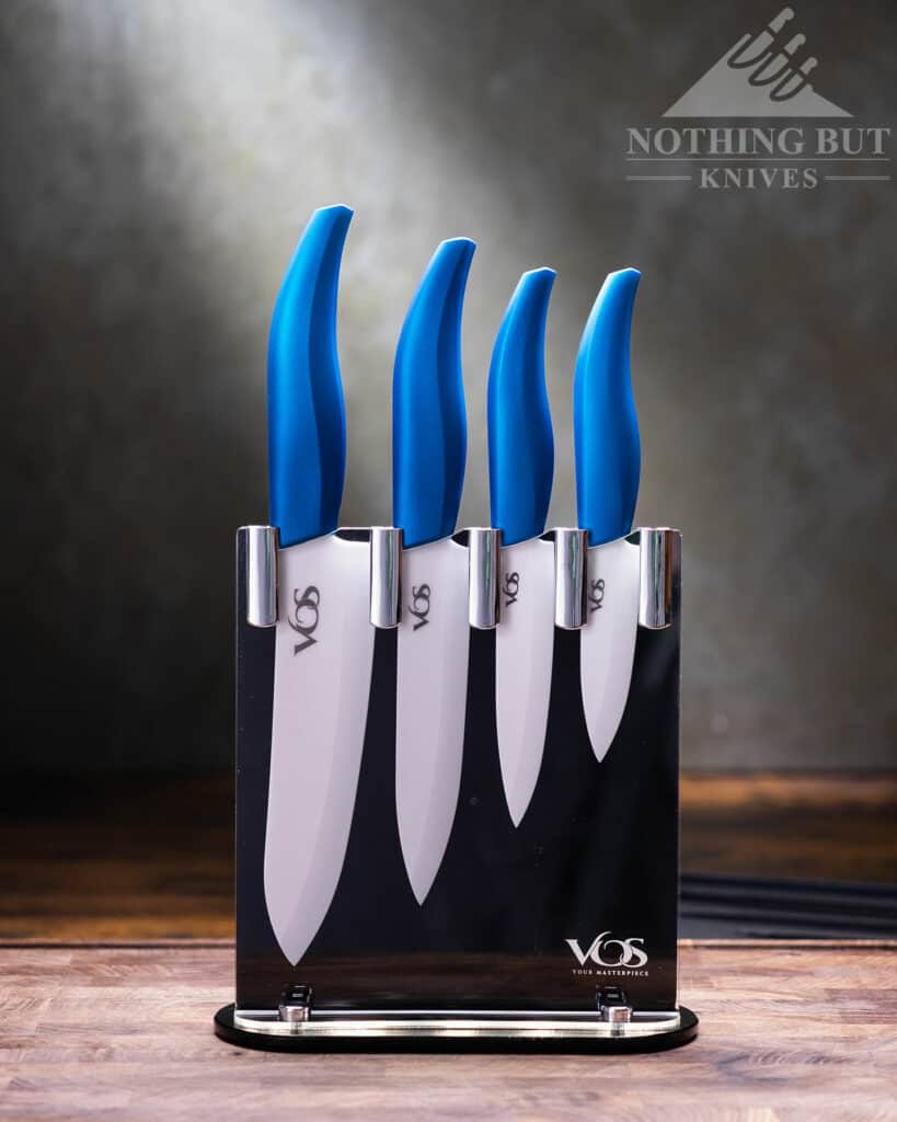 Chef Craft Select Paring Knife Set, 2.5 inch Blade 6 inch in Length 4 Piece  Set , Stainless Steel/Black 