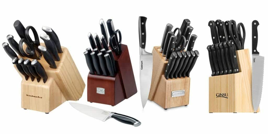BOXED SKANDIA 5 PIECE KNIFE SET WITH PROTECTIVE SLEEVES