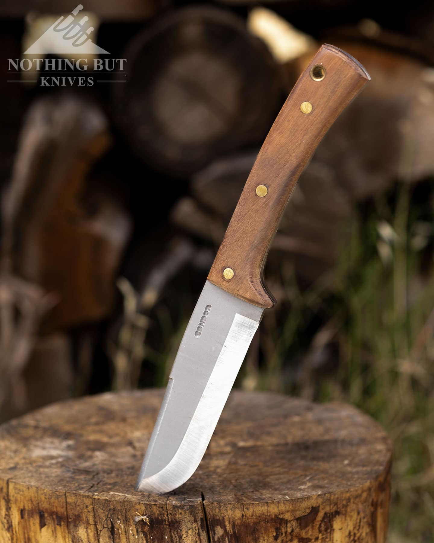 This knife was designed to be a chopper first and foremost. Everything else is an afterthought. 