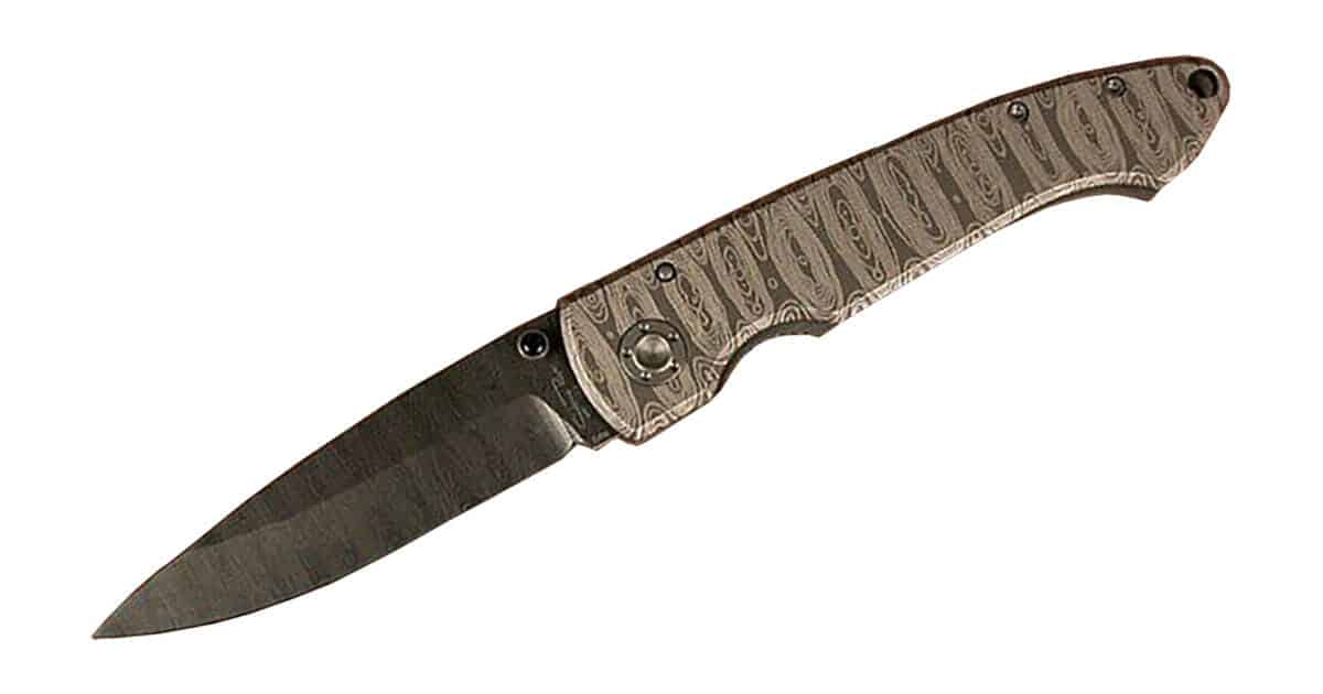 Schrade Ceramic Liner Lock Folding Knife, Drop Point Blade Carbon