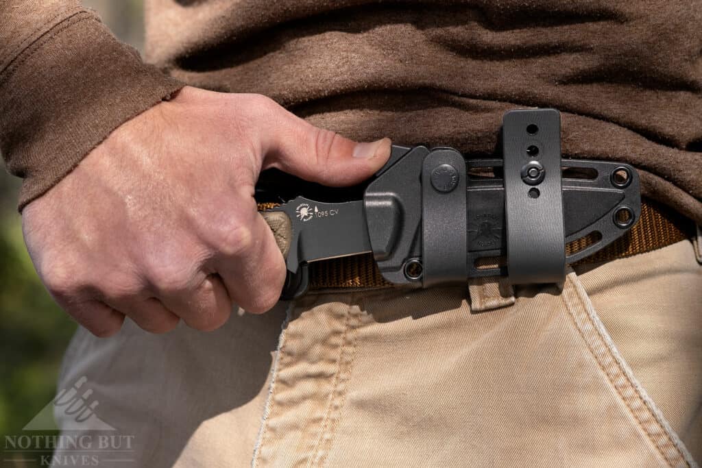 Kydex Knife Sheath - Belt Clips, Loops & Molle Attachments at
