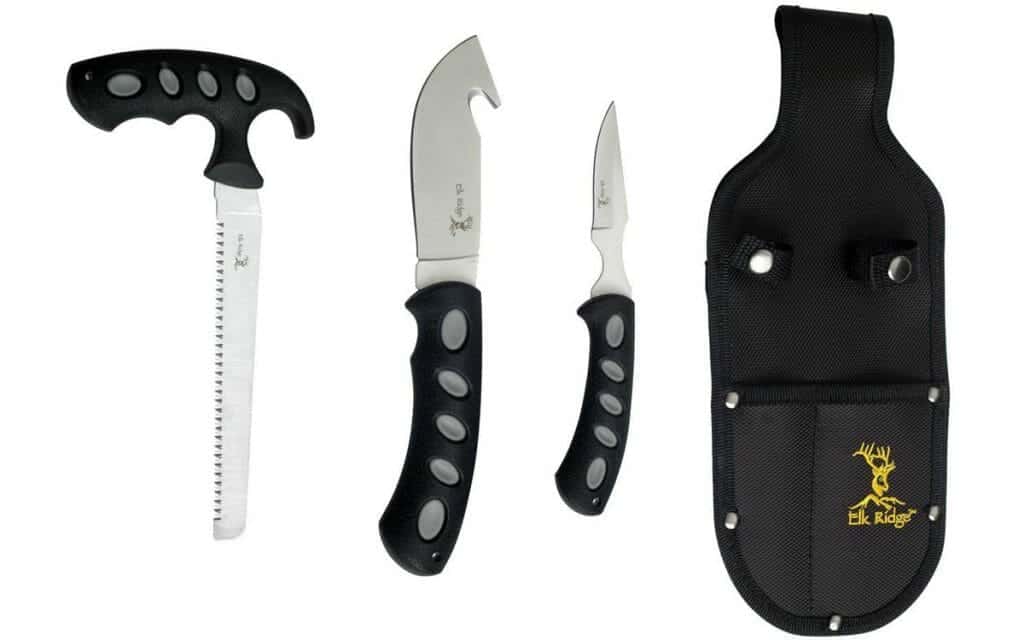  VALHALLA Hunting Knife Set, 4 Pieces Hunting Knives