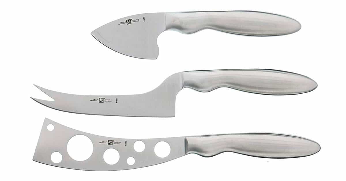 OXO SoftWorks Two Piece Cheese Knife Set - Stainless Steel - New