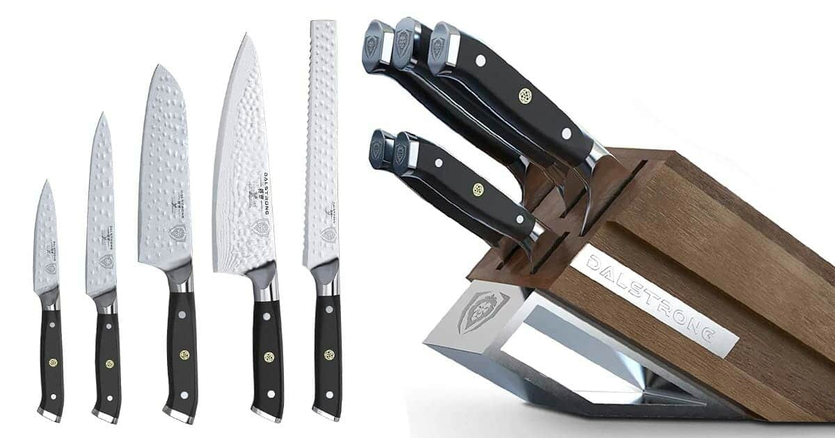 Dalstrong 5-Piece Knife Block Set - Shadow Black Series
