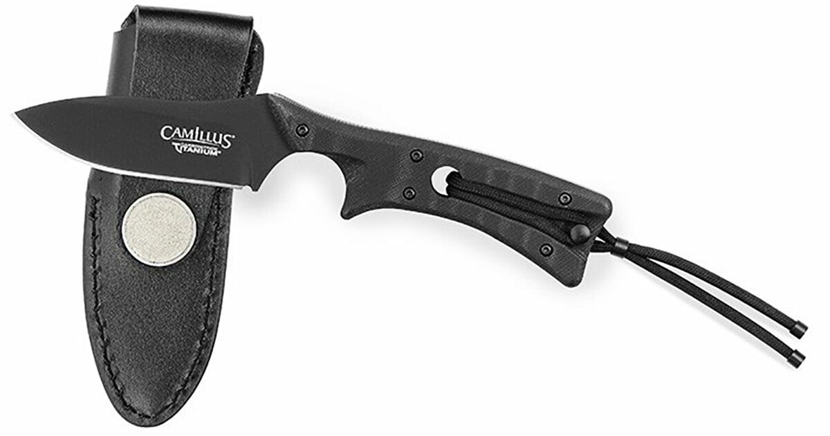 Camillus HT-7 Fixed Blade Knife for Hunting and Fishing - 7