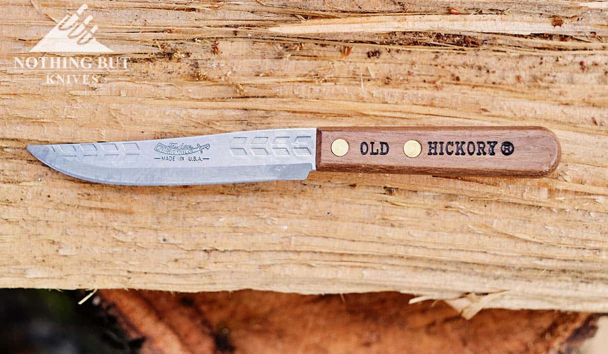  Ontario Knife Co. 5-Piece Old Hickory Knife Set 705: Hunting  Knives: Home & Kitchen