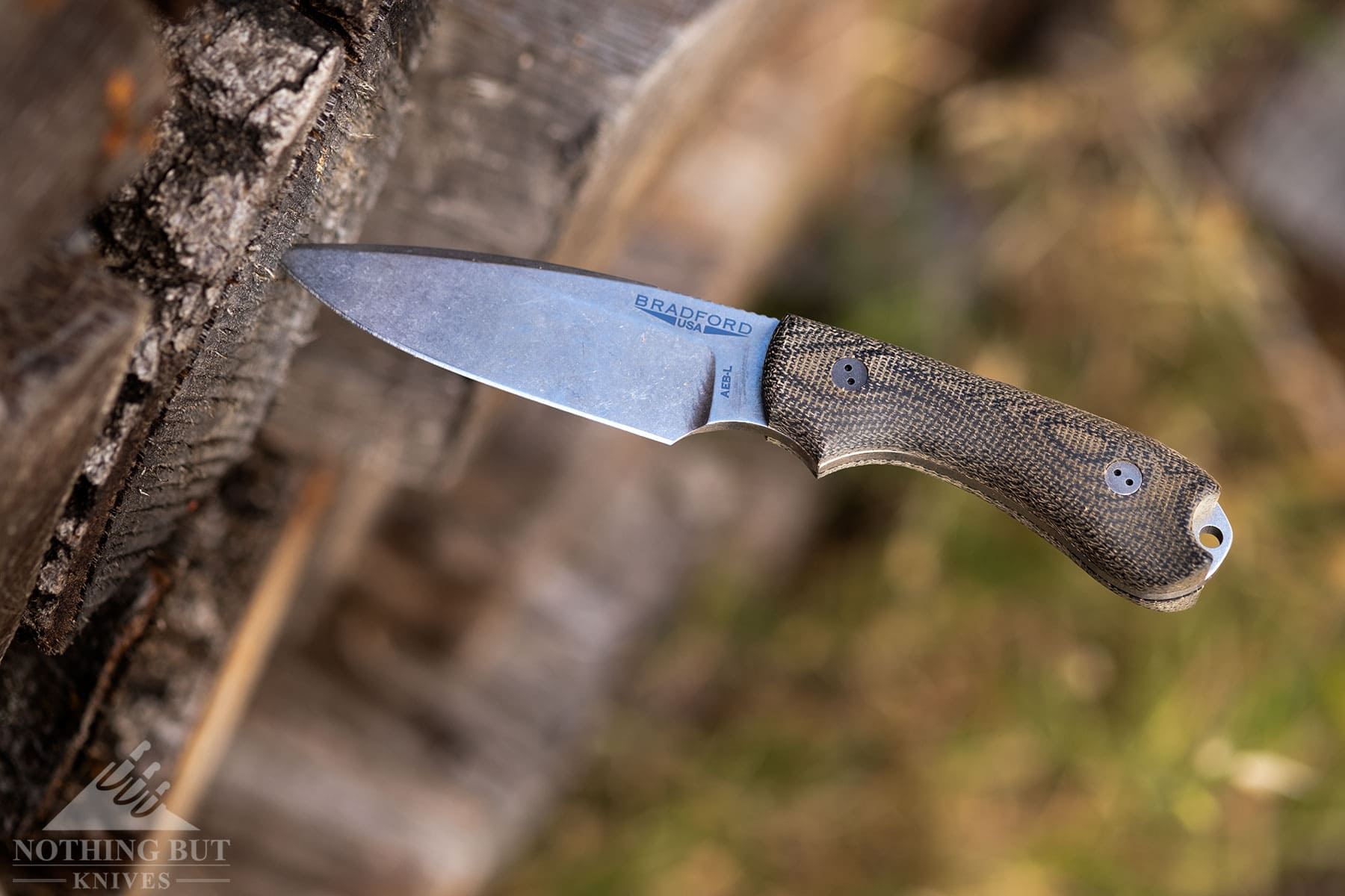 Bradford has made the Guardian 3 available in a variety of handle and steel options, but we are partial to the original version with AEB-L and Micarta.