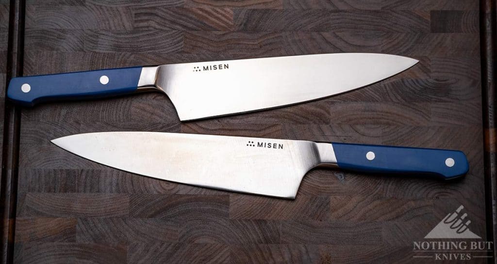 Misen | 2023 Best 6.5 Chef’s Knife | Blue | Steel