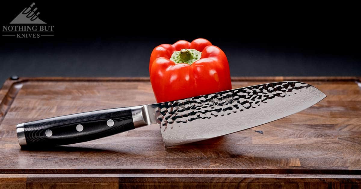  Enso HD 5.5 Prep Knife - Made in Japan - VG10 Hammered  Damascus Stainless Steel Utility Knife: Home & Kitchen