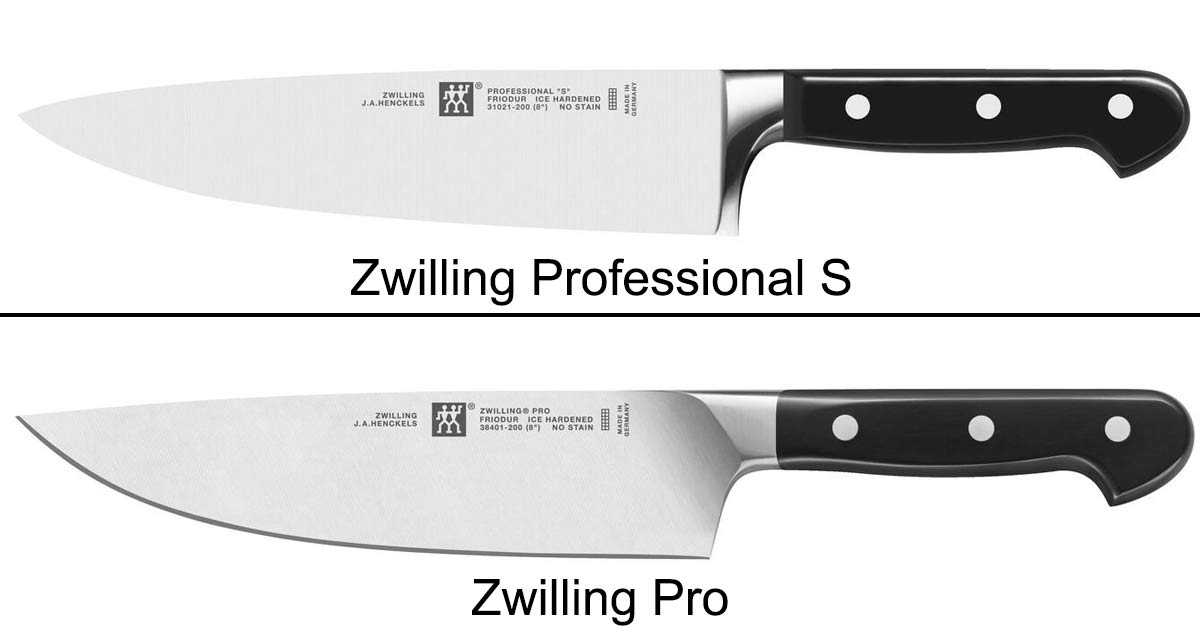Zwilling Professional S Vs The Zwilling Pro 