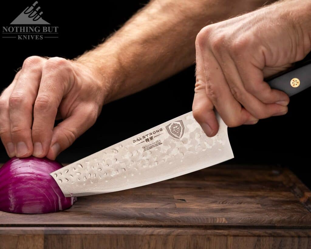 SENKEN 6-Piece Damascus Steel Kitchen Knife Set - Shogun Collection - 67-Layer Japanese VG10 Steel - Chef's Knife, Cleaver Knife, & More, Extremel