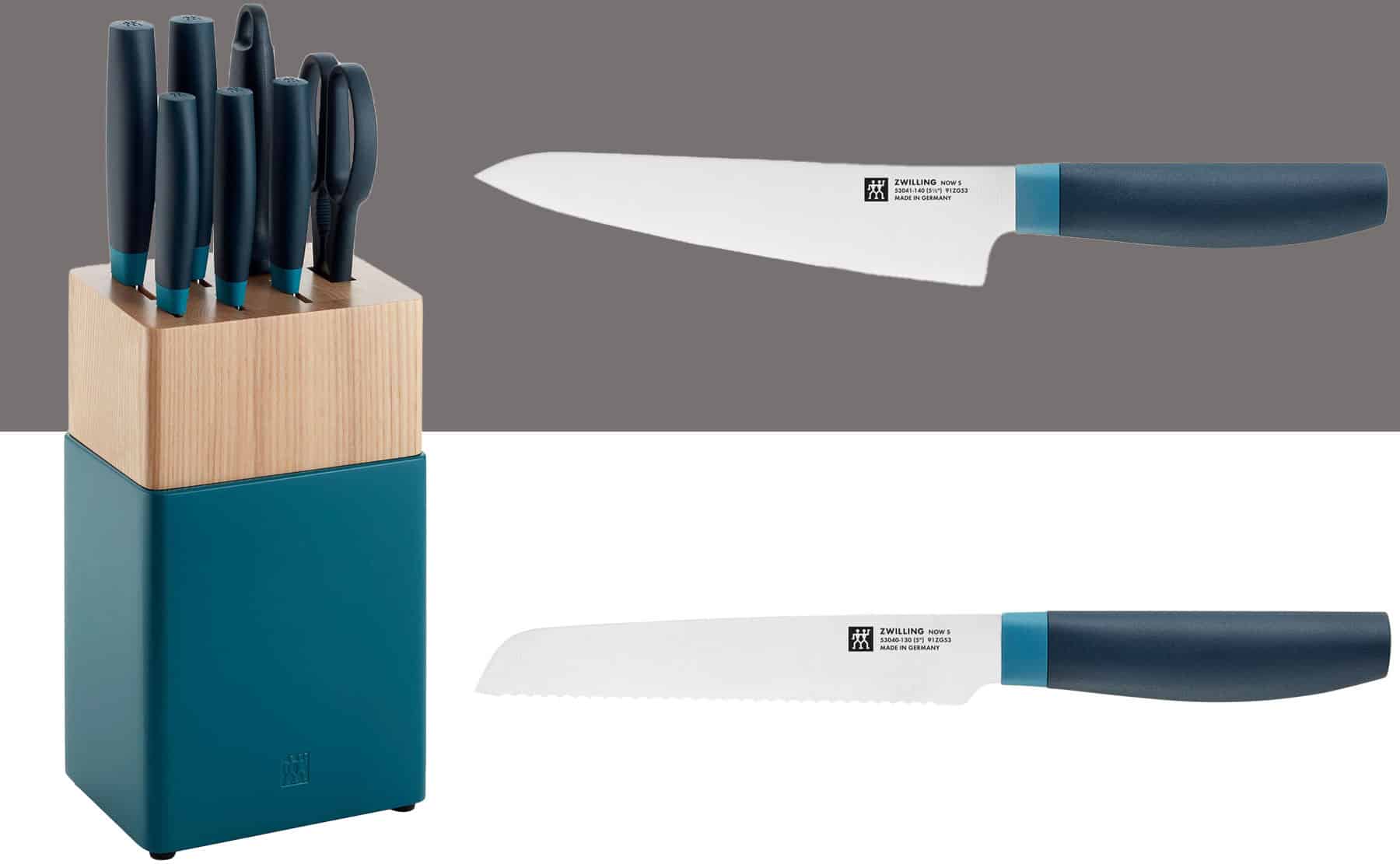 Henckels Classic 16-Piece Knife Block Set, Chef’s Knife, Serrated Utility  Knife, Bread Knife, Steak Knives, Black