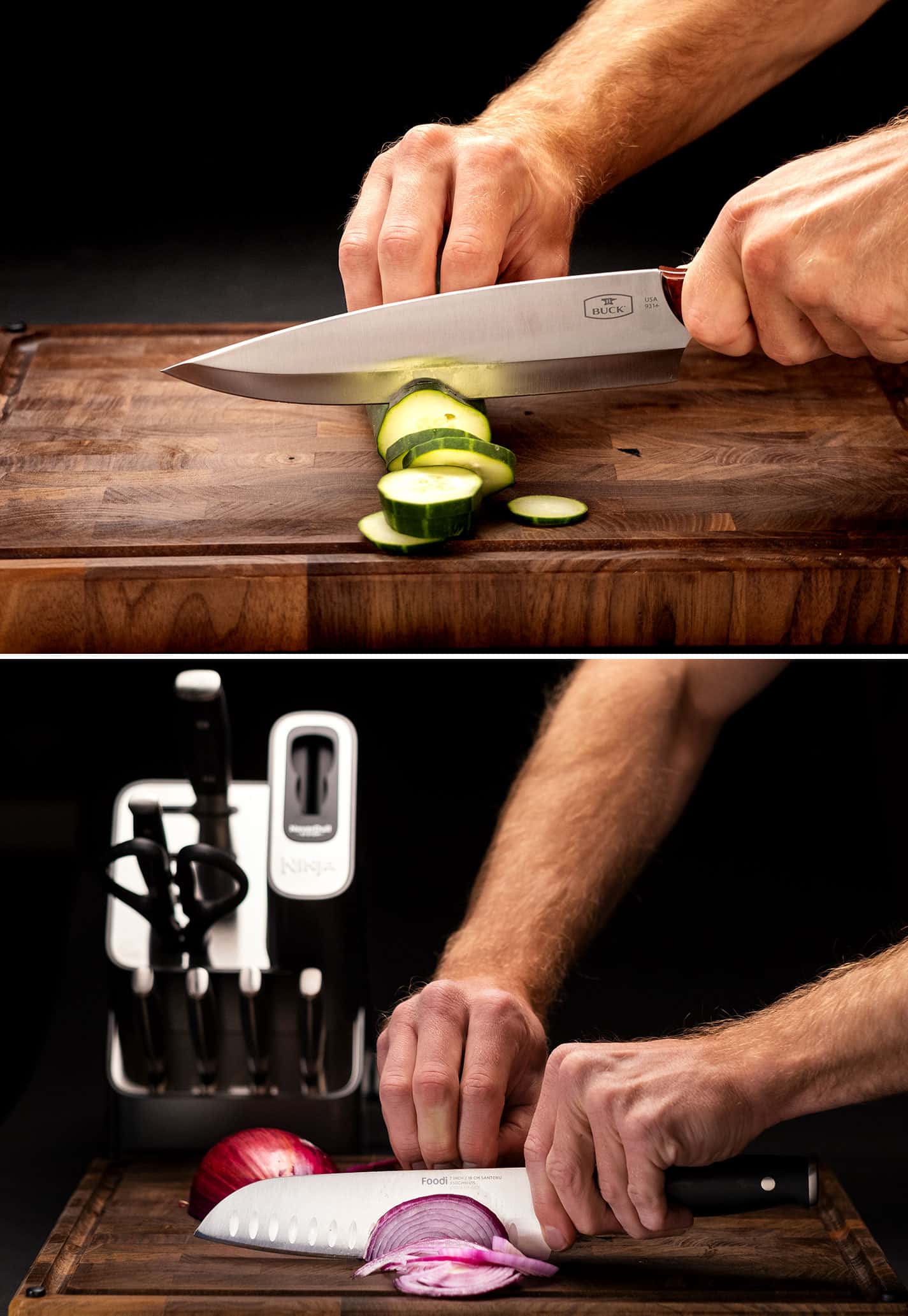 Ninja Black Kitchen Knife Sets