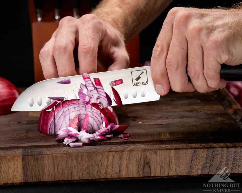  imarku Kitchen knife, 7 Inch Santoku Knife, German