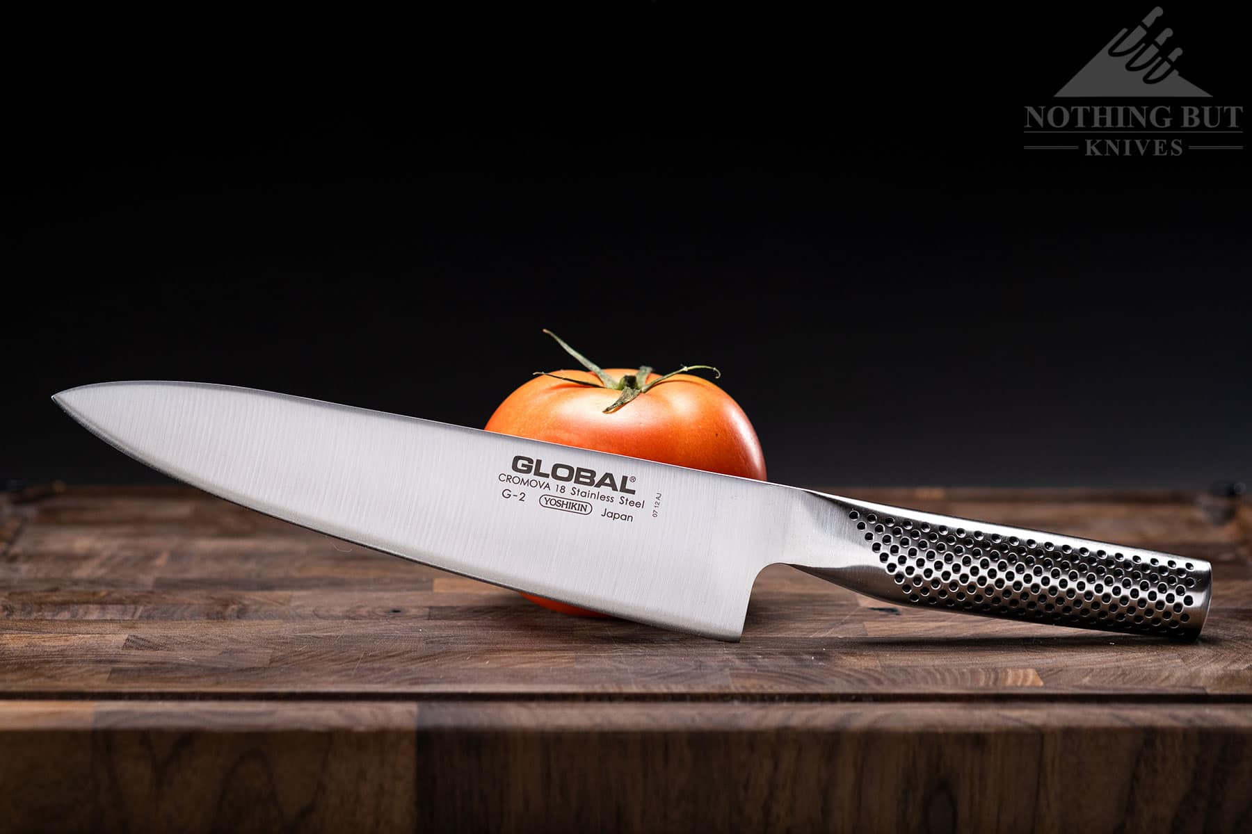 Global 8 Chef's Knife - Model x with Hollow Edge