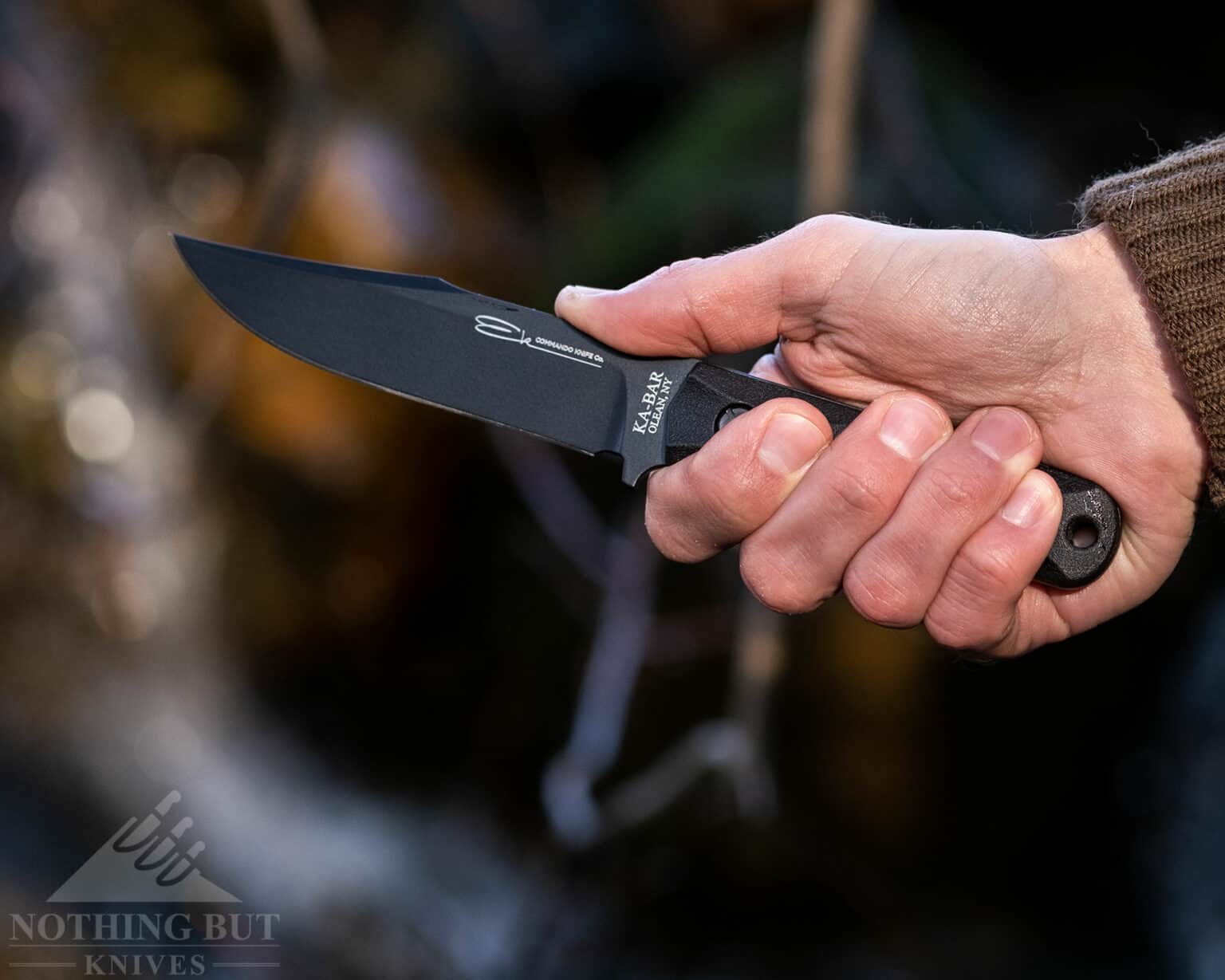 Ka-Bar Ek Commando Short Clip Point Review | Nothing But Knives