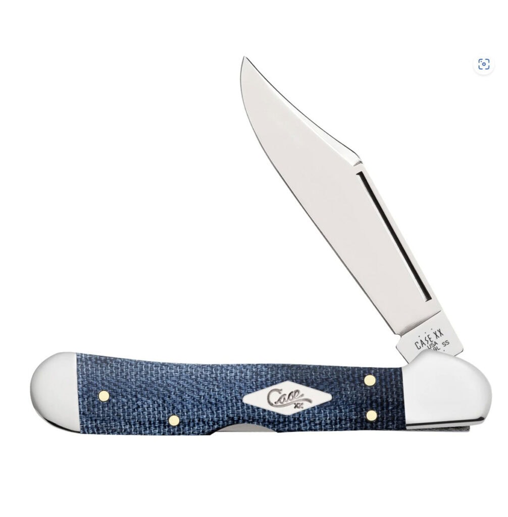 Case Knives Sport Blue Denim on Classic Designs - Image 1: Case Denim Mini Copper Lock